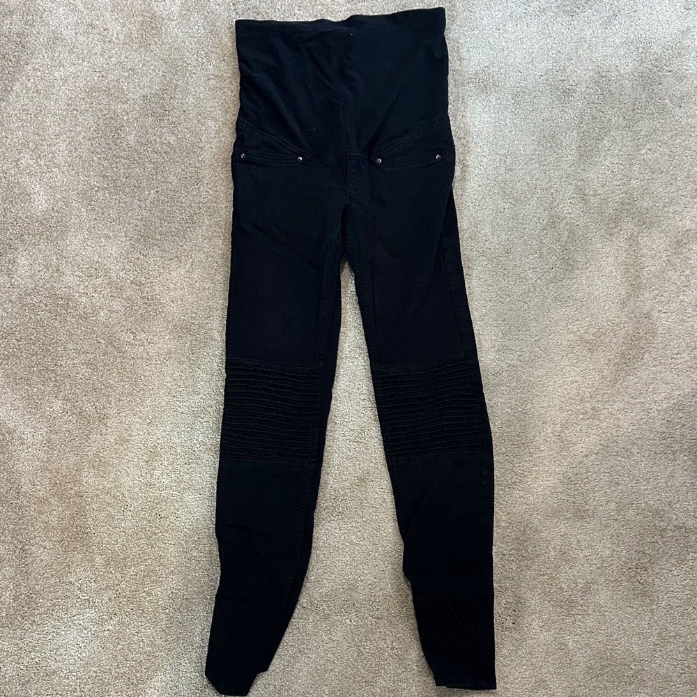 Maternity black jeans